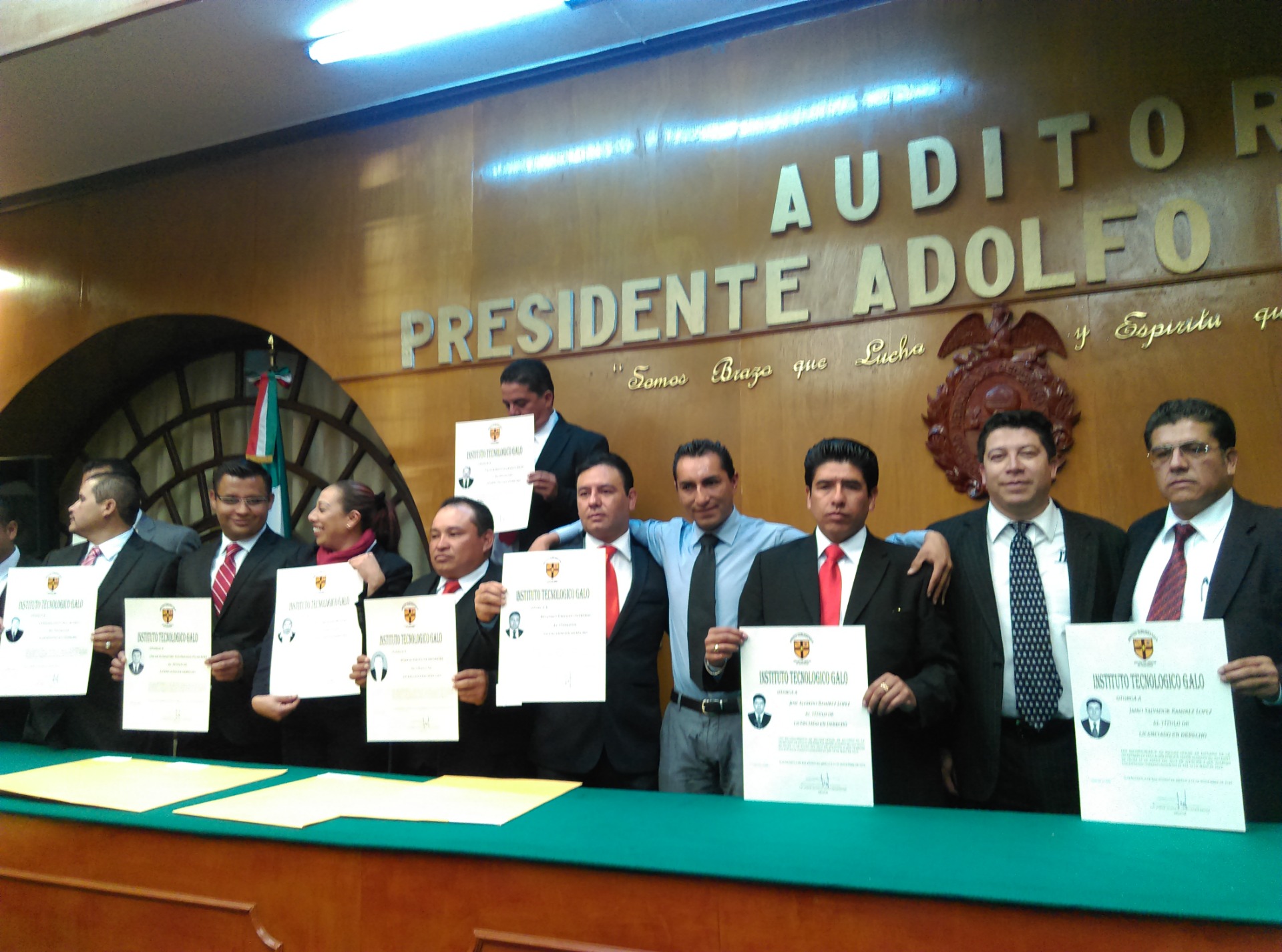 Entrega de Titulaciones Licenciatura en Derecho